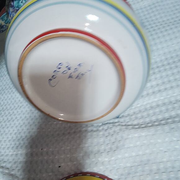 ITALIAN EUC BIRDIE CASSAROLE DISH WITH LID CERAMIC - Picture 5 of 9